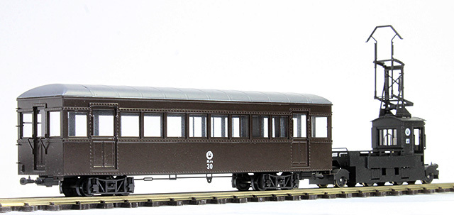 世界工藝 HOe規 草輕電鐵 客車 組裝套件