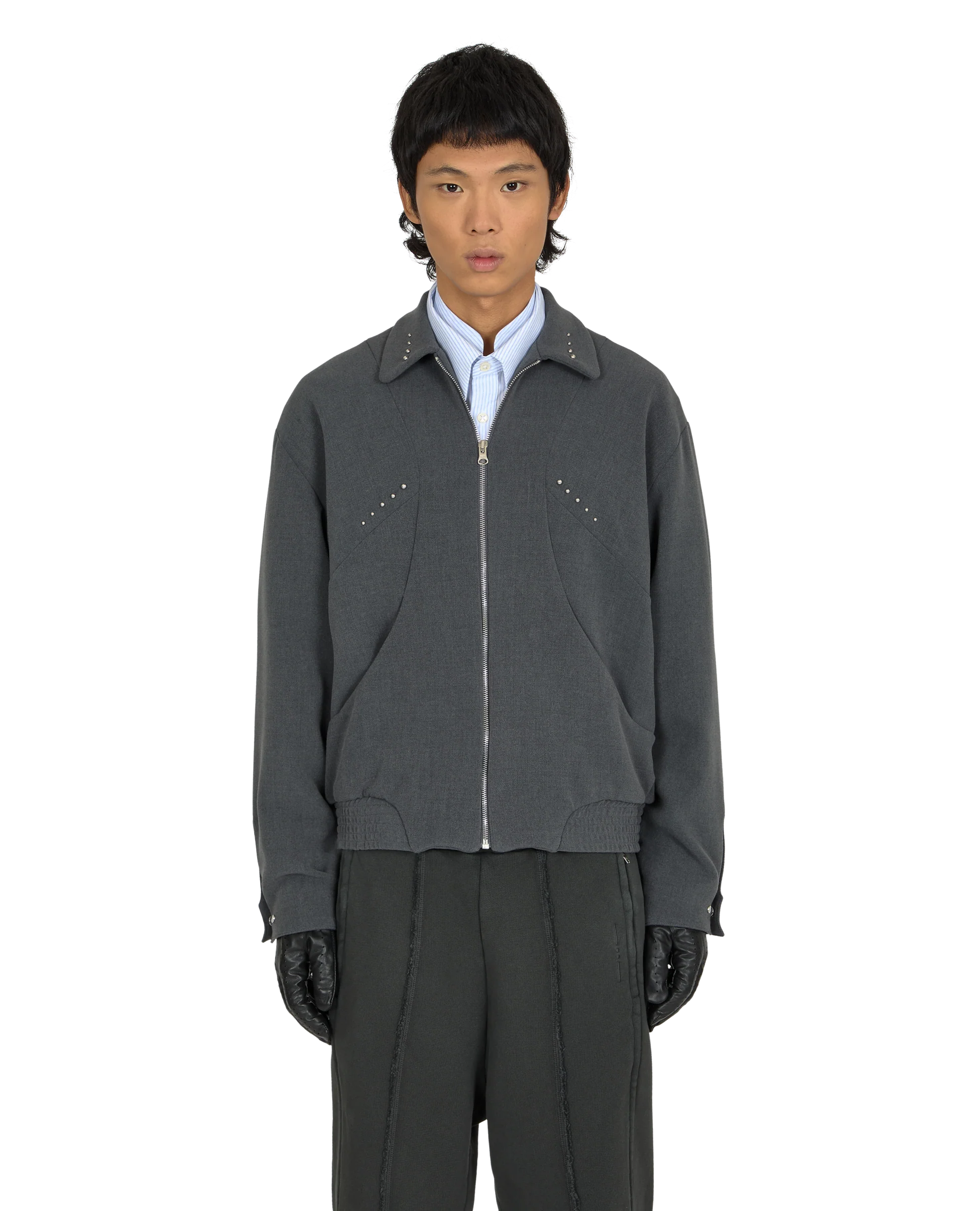 J.L-A.L ジェイラル CITE SHIRT ジャケット J.L - A.L Cite Shirt Jacket - Jet Stone Blue | Garmentory