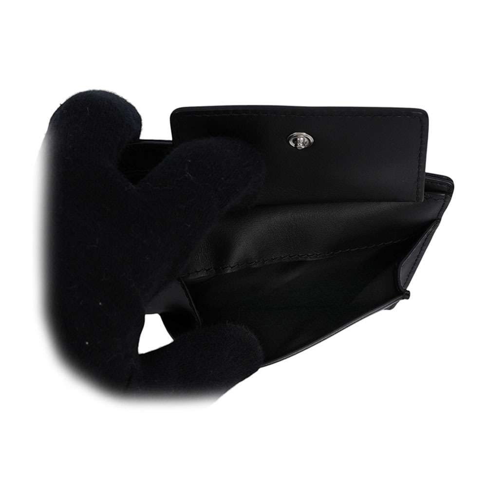 【BURBERRY】大格紋帆布對開零錢袋短夾(海軍藍/灰色)80840651