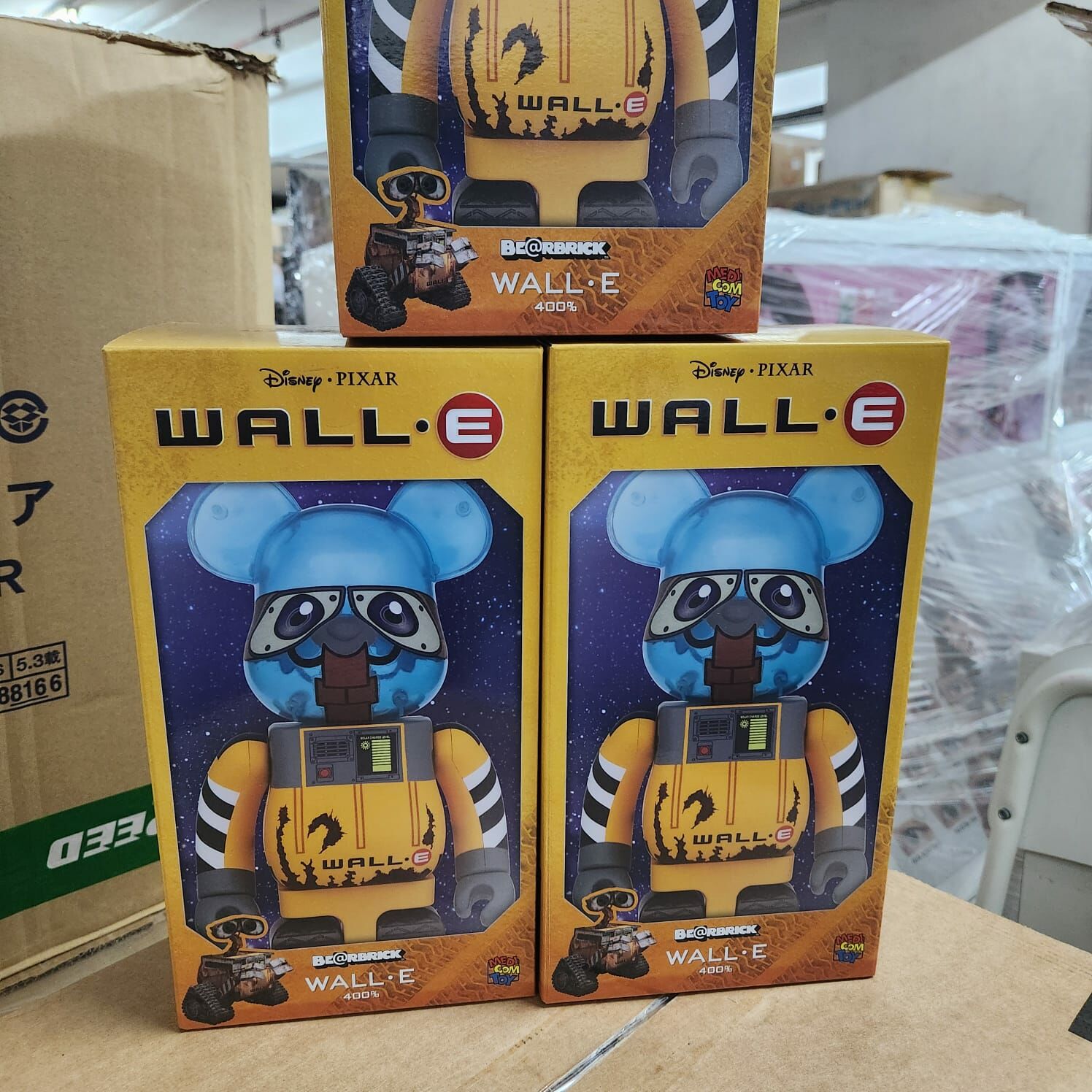 400% bearbrick Wall•E