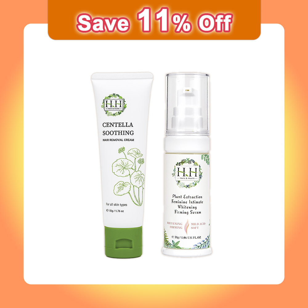 HH Hair Removal Cream(50g) + Whitening Serum(30ml)