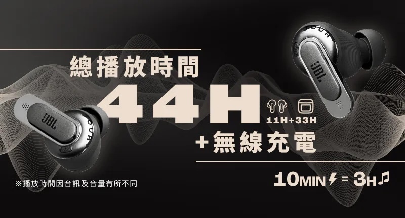 JBL首款圈鐵雙單體 JBLTour Pro 3 觸控螢幕真無線降噪藍牙耳機