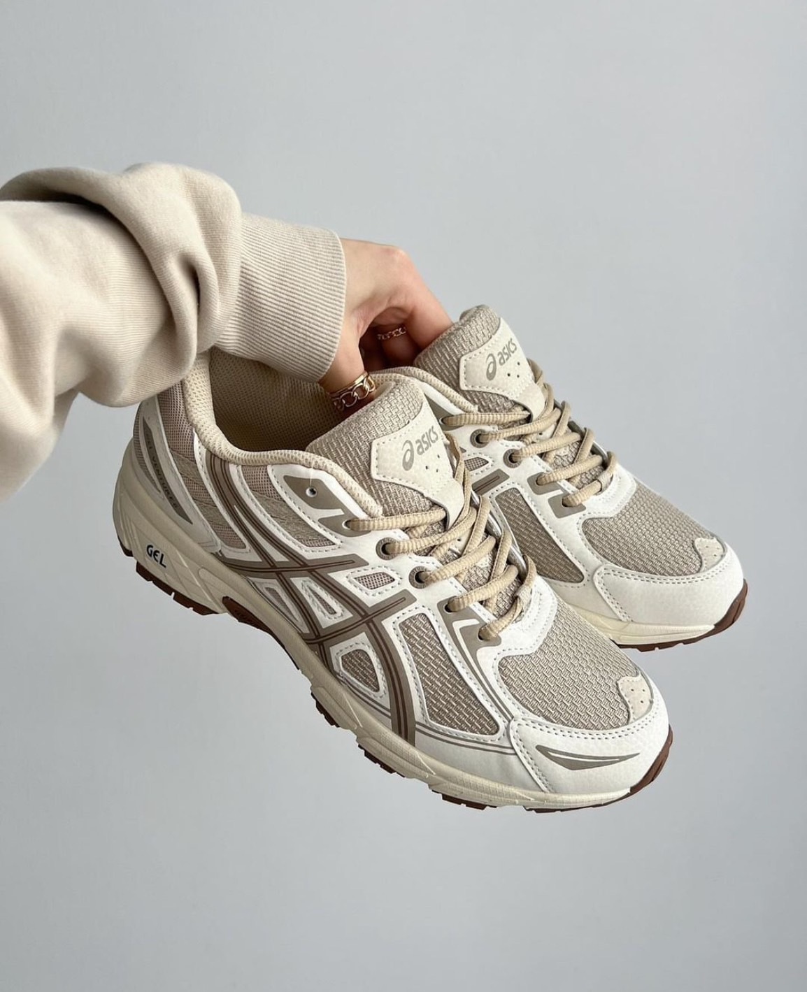 ASICS Gel-Venture 6 奶油巧克力 米灰色 米白色 復古 慢跑鞋 老爹鞋 1012B359-250/預購