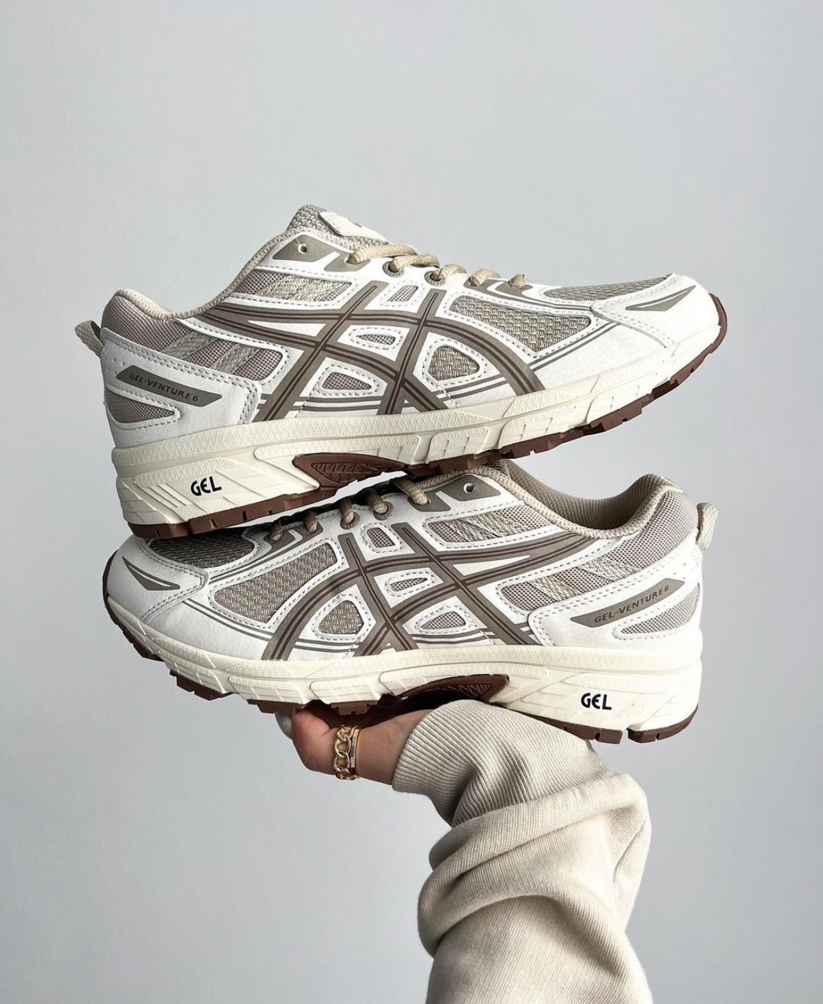 ASICS Gel-Venture 6 奶油巧克力 米灰色 米白色 復古 慢跑鞋 老爹鞋 1012B359-250/預購