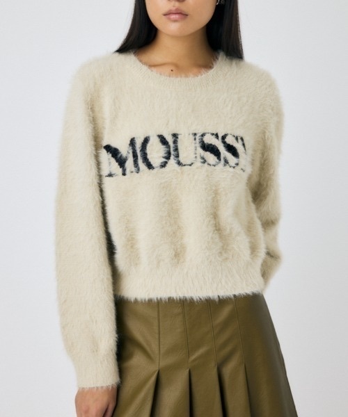 MOUSSY / SHAGGY MOUSSY LOGO KNIT