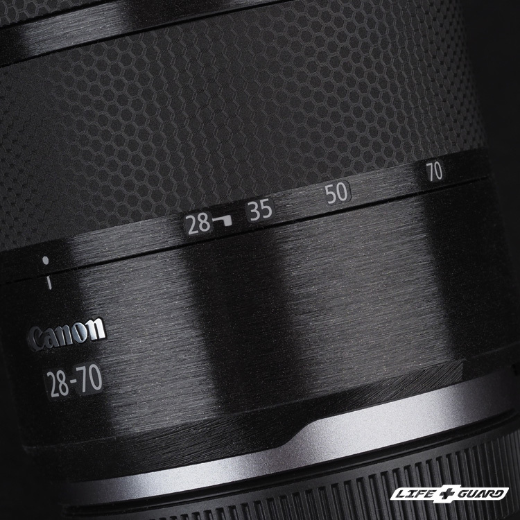 髮絲黑貼膜質感特寫，LIFE+GUARD 設計風格