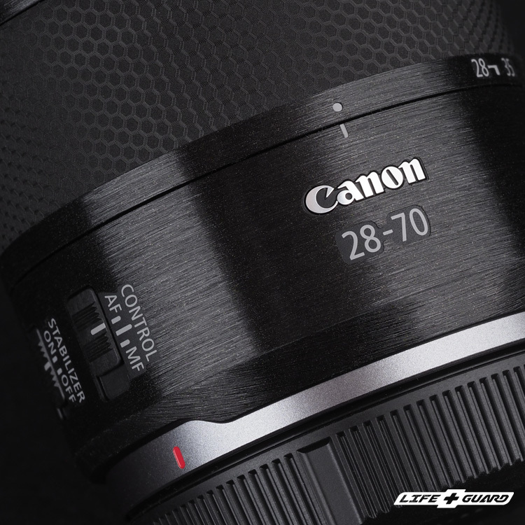 髮絲黑貼膜質感特寫，LIFE+GUARD 設計風格