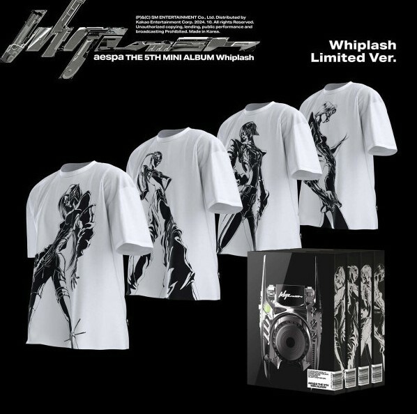 AESPA ~ Whiplash <5th Mini Album> (Limited VERSION)