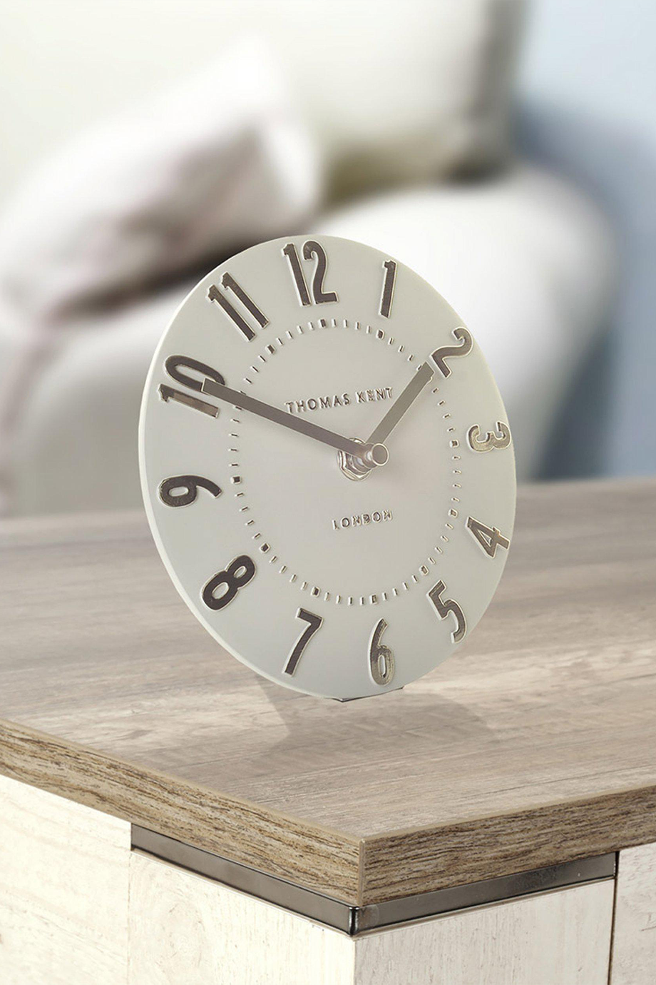 Thomas Kent｜MULBERRY 6吋桌鐘 - 銀雲