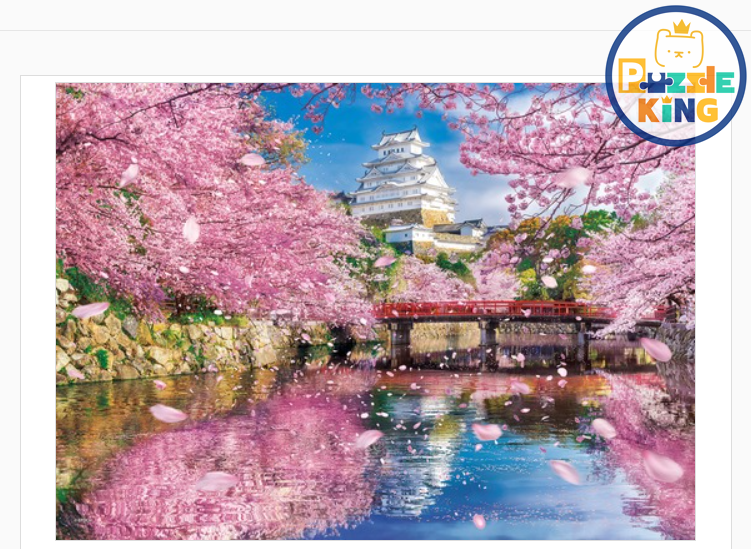 姬路城櫻花舞動