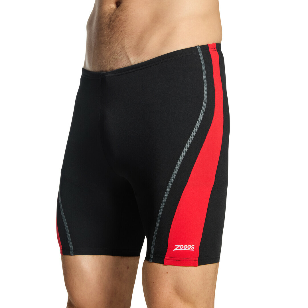 ZOGGS 男性《紅色賽道》 運動五分泳褲