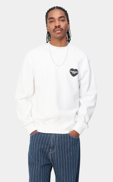 ☆ETW☆【EASY TO WEAR】CARHARTT WIP Heart Bandana Sweat 愛心 變形蟲 大學T 卡哈 歐版 秋冬