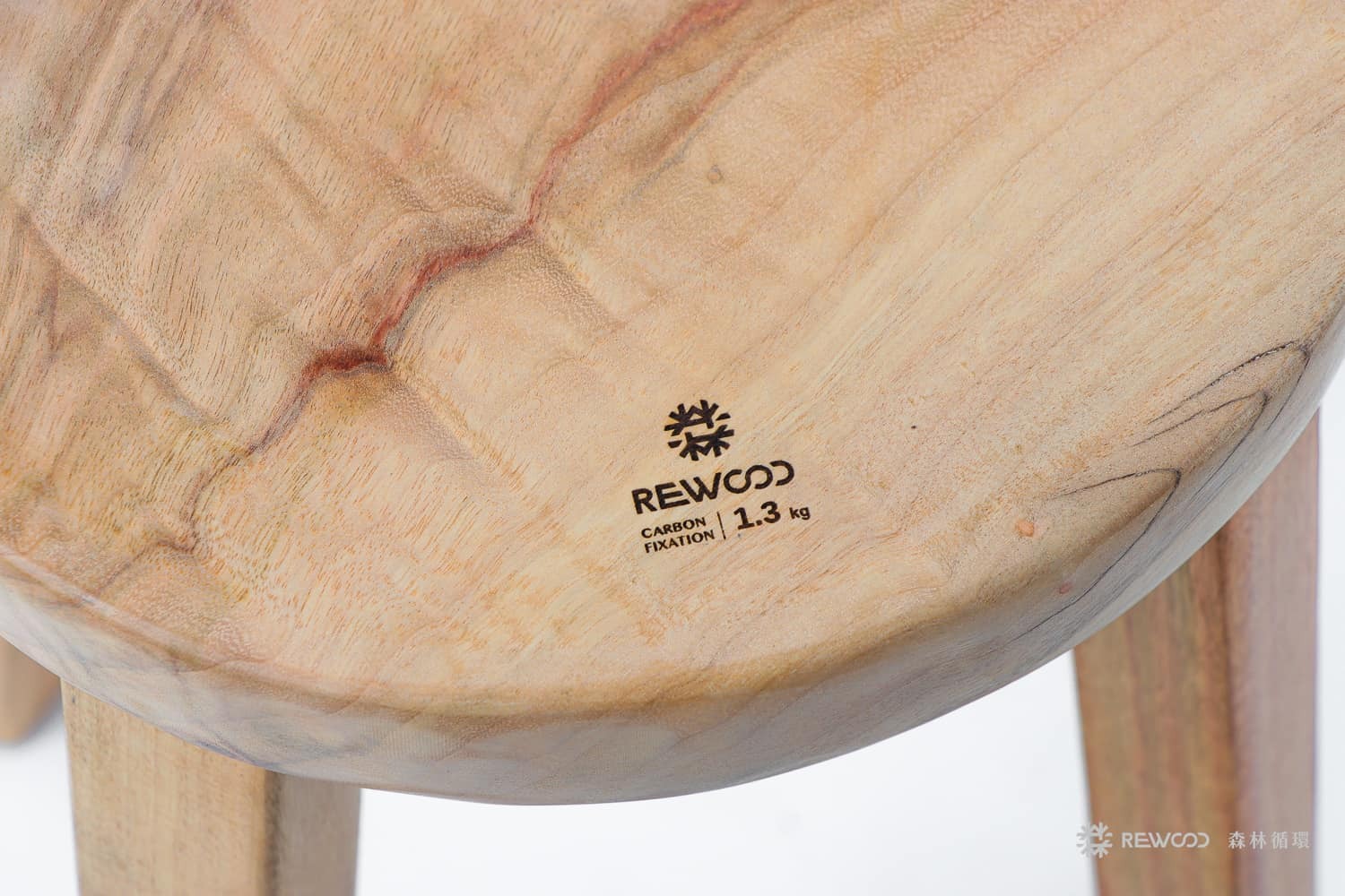 【專屬訂單】REWOOD滿月樟木板凳