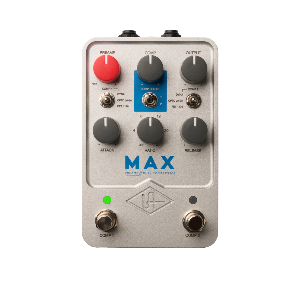 Universal Audio Universal Audio / Max Preamp & Dual Compressor Pedal 效果器 (GPM-MAX) <台灣代理公司貨> — 三峽效果器｜YA! 玩音樂