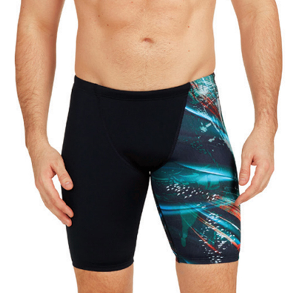 ZOGGS 男性《秘境彩幽靈》 運動及膝泳褲