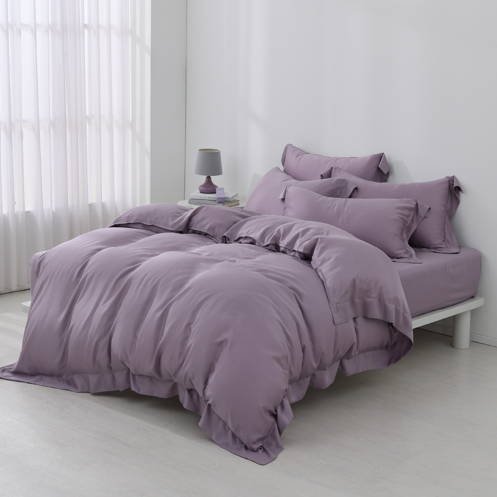 100支天絲｜100%萊賽爾｜暮霞紫｜單品&床包被套組