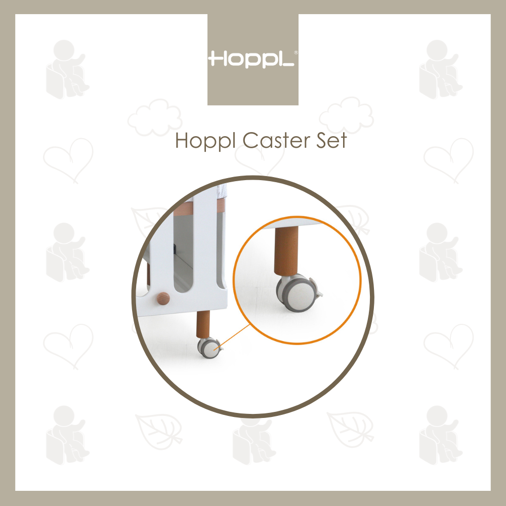 Hoppl - Caster set