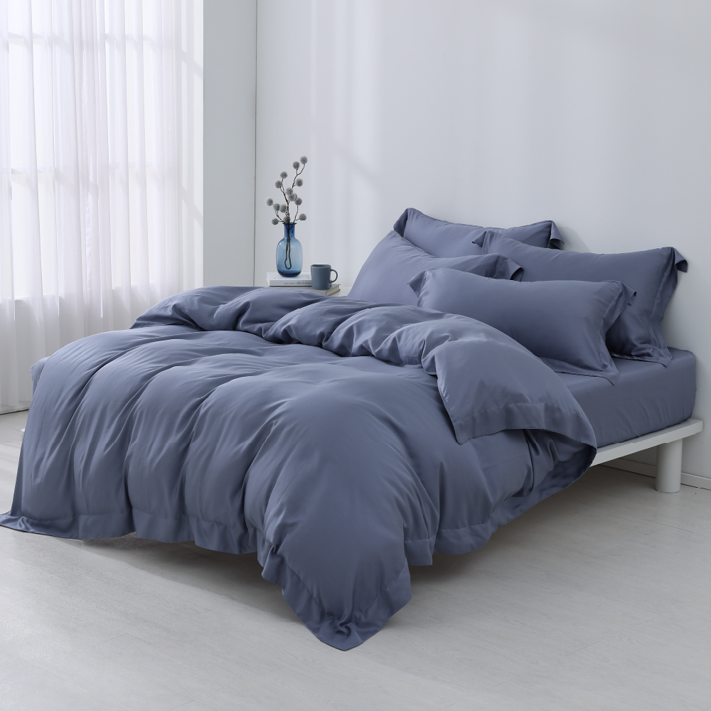 100支天絲｜100%萊賽爾｜暮海藍｜單品&床包被套組