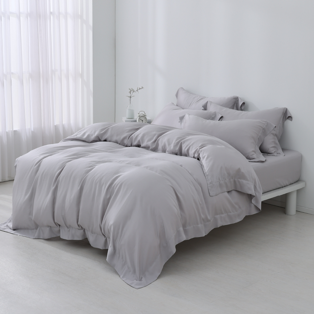 100支天絲｜100%萊賽爾｜星紗灰｜單品&床包被套組