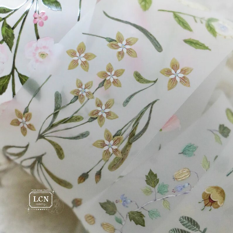 Lin Chia Ning PET Tape - Flower No.1