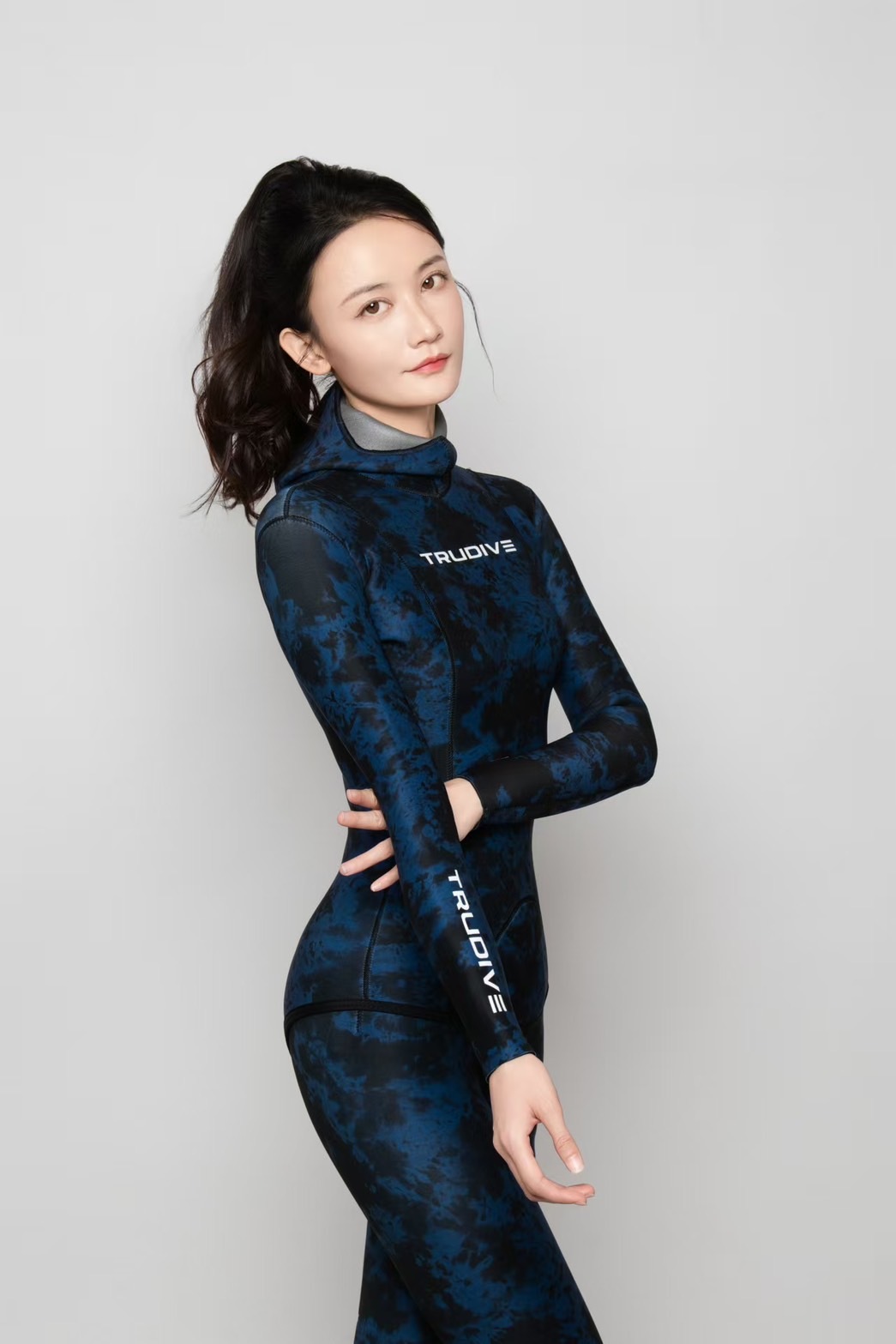 ※TRUDIVE【海之韻系列】鈦睿迷彩兩件式防寒衣3mm