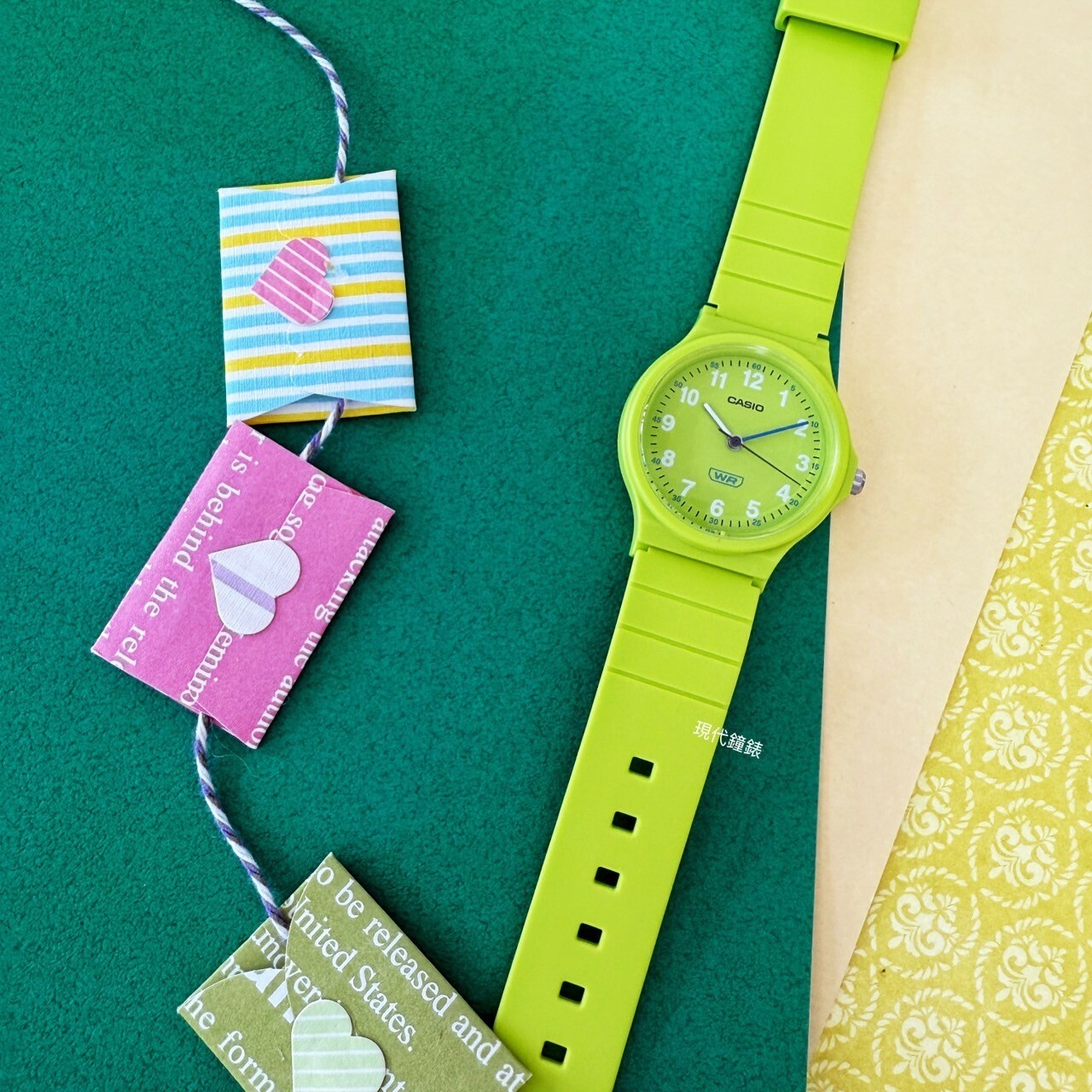 【CASIO 卡西歐】繽紛馬卡龍小款數字錶 LQ-24B-3B 31.5mm 現代鐘錶