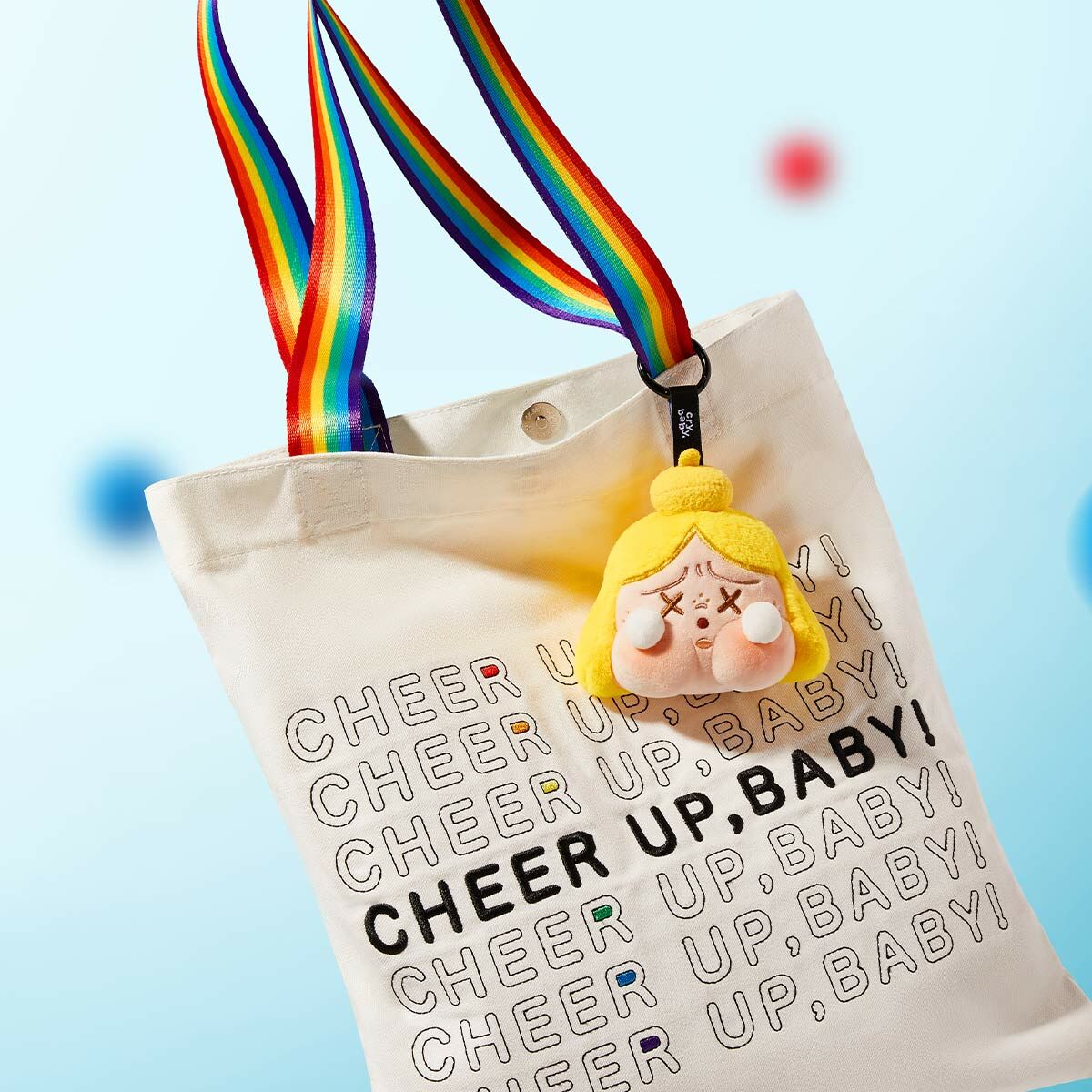 POP MART 泡泡瑪特 CRYBABY CHEER UP BABY!系列 毛絨掛件盲盒
