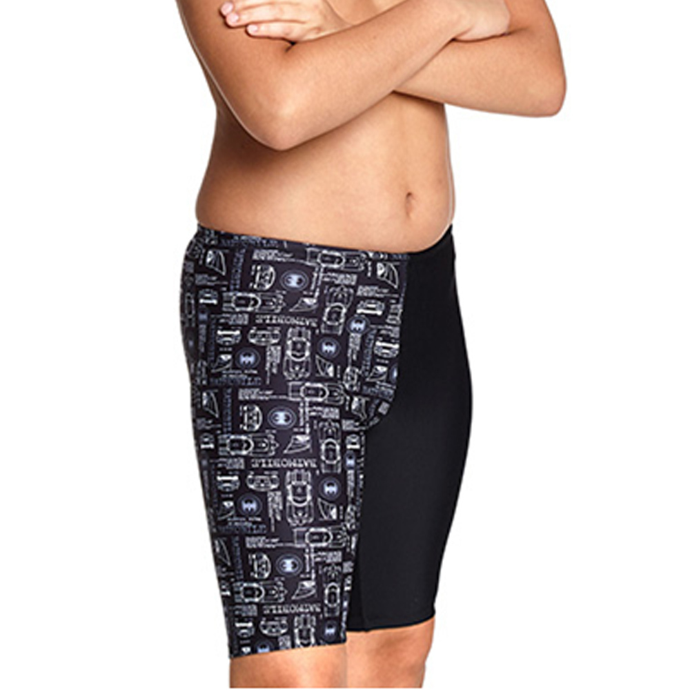 ZOGGSx正義聯盟 青少男 蝙蝠俠程式碼及膝泳褲