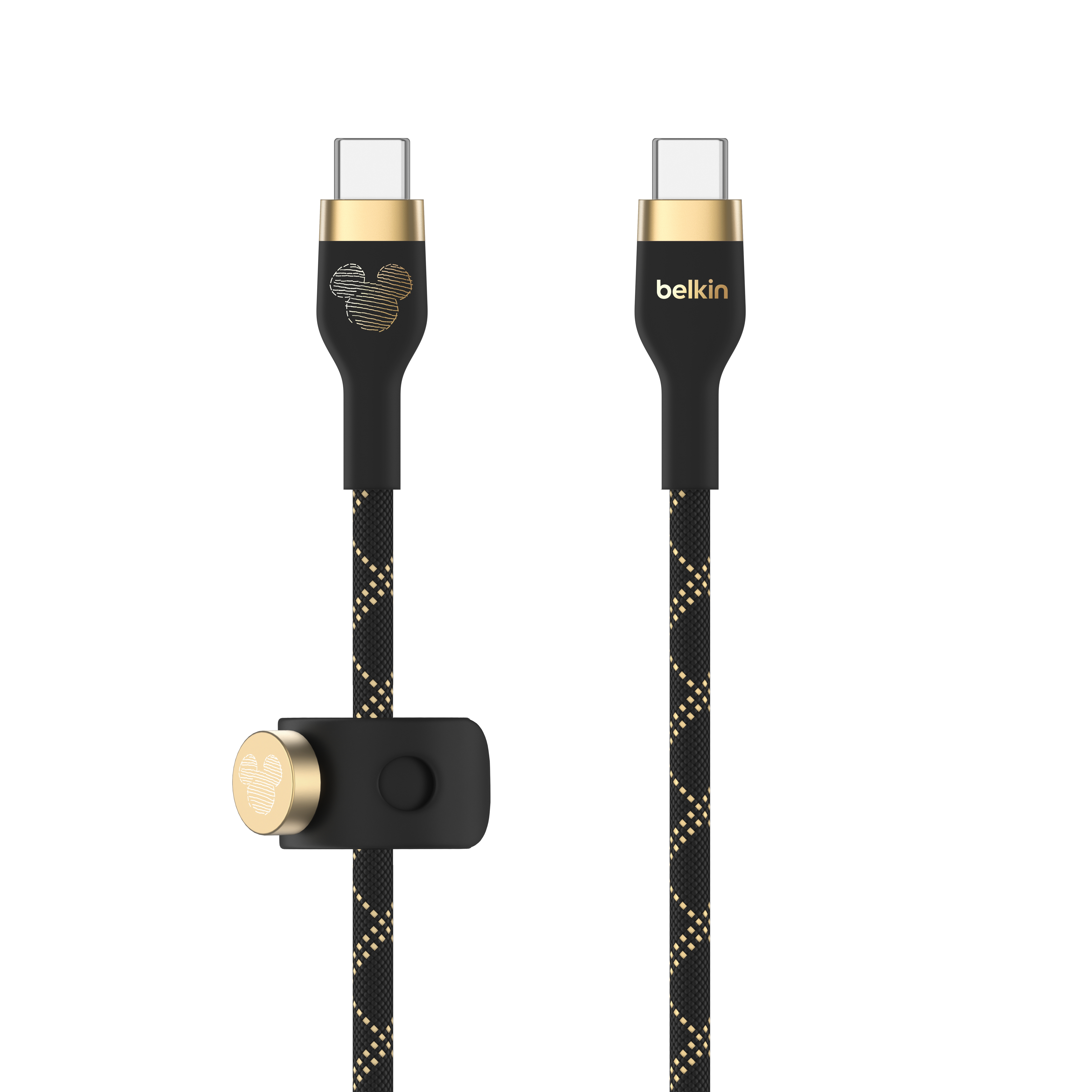 BoostCharge Pro Flex USB-C 至 USB-C 編織連接線 (米奇與好友, 迪士尼系列)