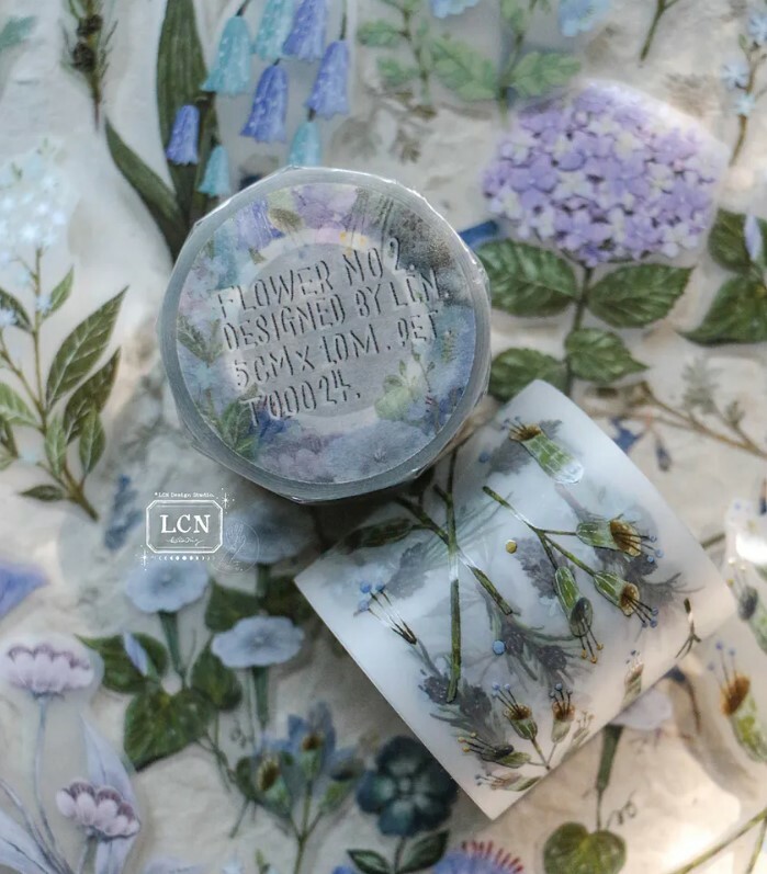 Lin Chia Ning PET Tape - Flower No.2