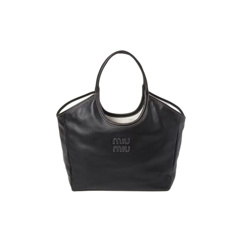 MIU MIU Ivy Tote 皮革大型手袋