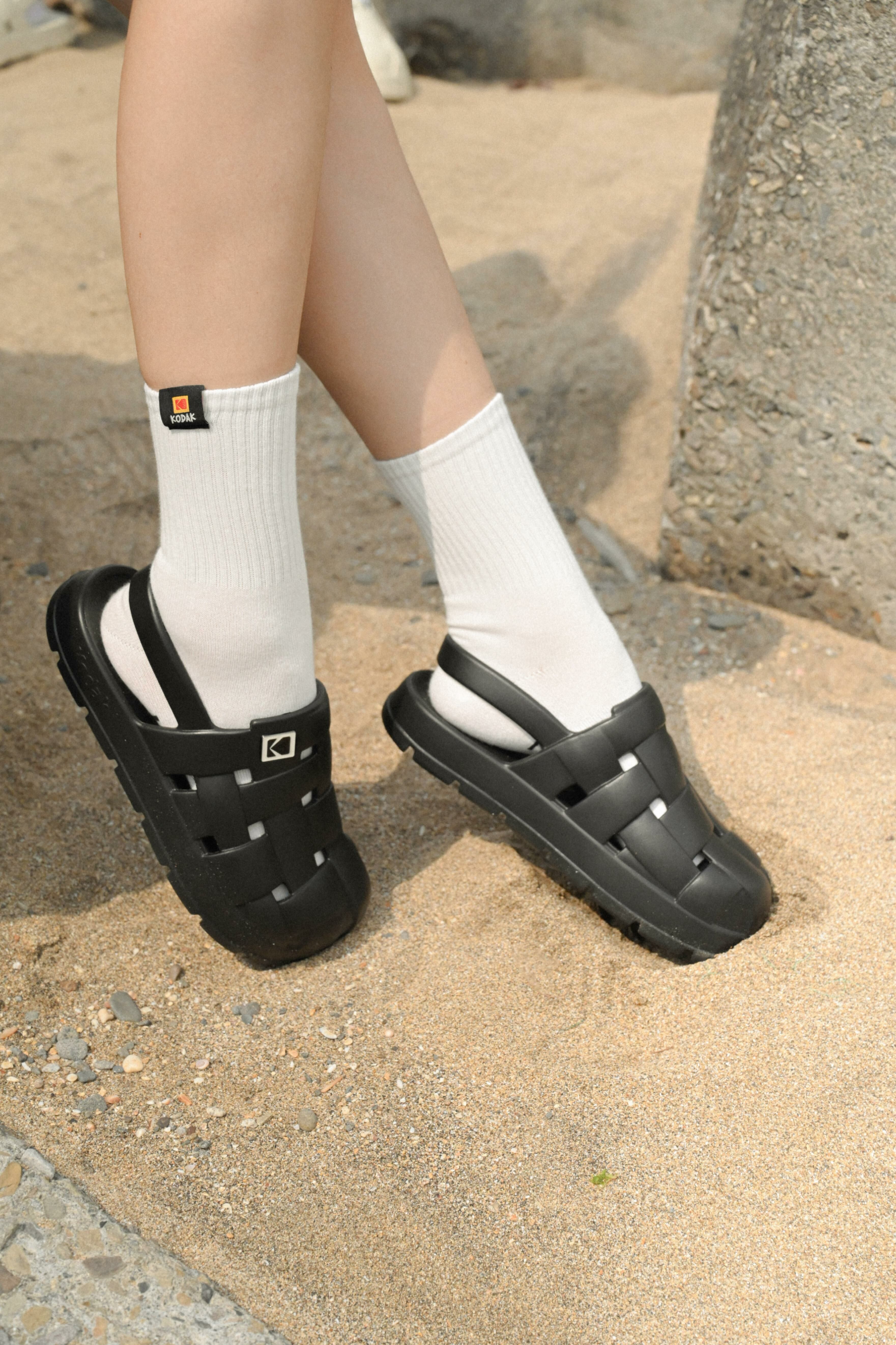 【零碼】KODAK BREEZE SANDALS 涼鞋 黑 KODSANBK