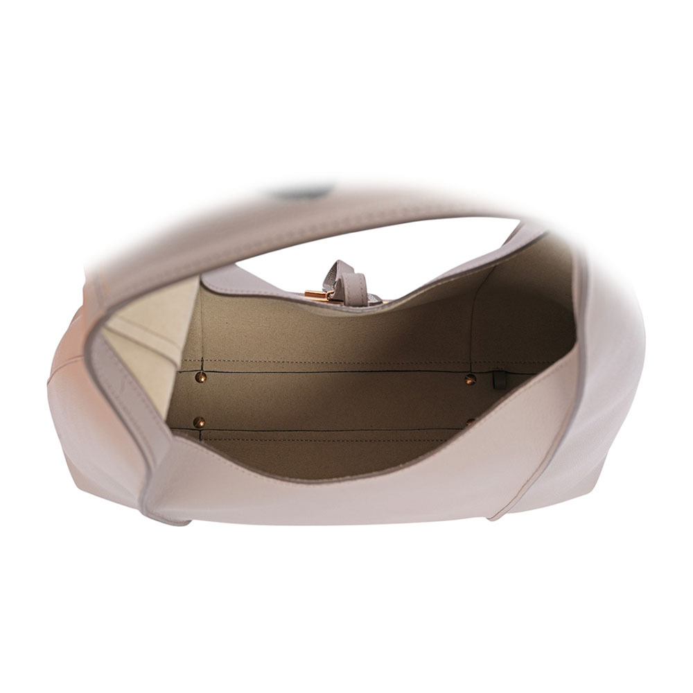 【TOD'S】T-Timeless 附小袋牛皮中款肩背包(灰色)XBWTSBE9300Q8EB221