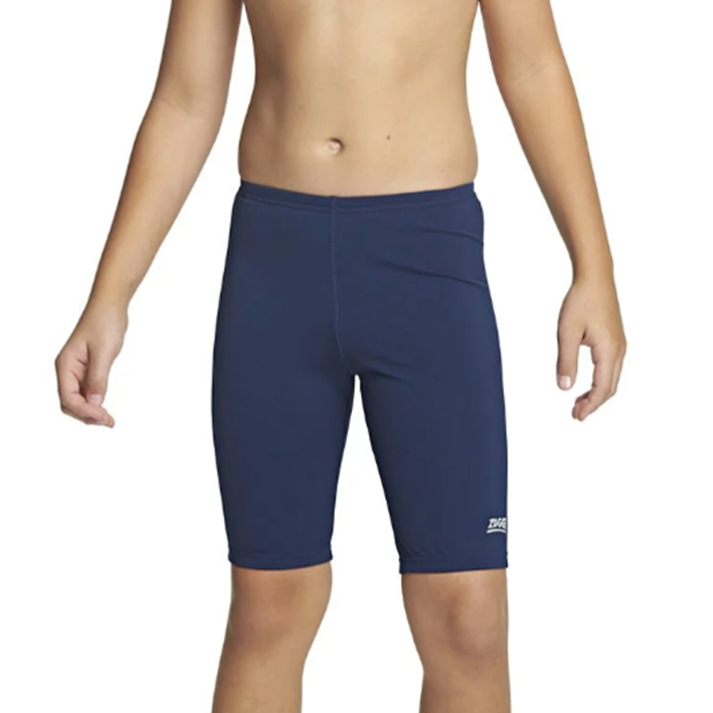 ZOGGS 青少年《基本藍》及膝泳褲