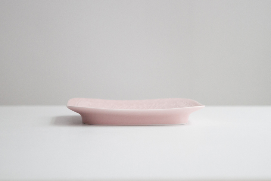 鹿兒島睦週邊-Floro系列盤 / 櫻花粉 / M