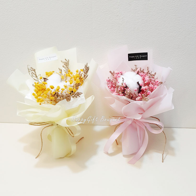 小棉花乾燥迷你花束,溫暖的花束,迷你小花束,單朵棉花花束,迷你乾燥花花束,小乾棉迷你花束,溫暖花束,迷你小花束,單朵棉花花束