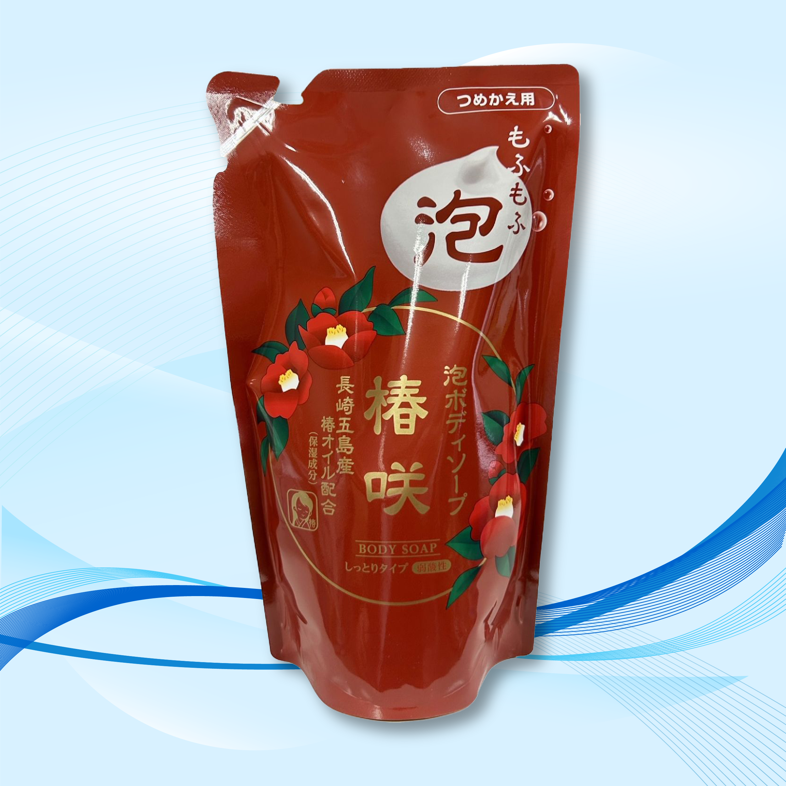 【自取優惠價】Rocket — Animo補濕沐浴泡泡(山茶花) - 補充裝 480ml