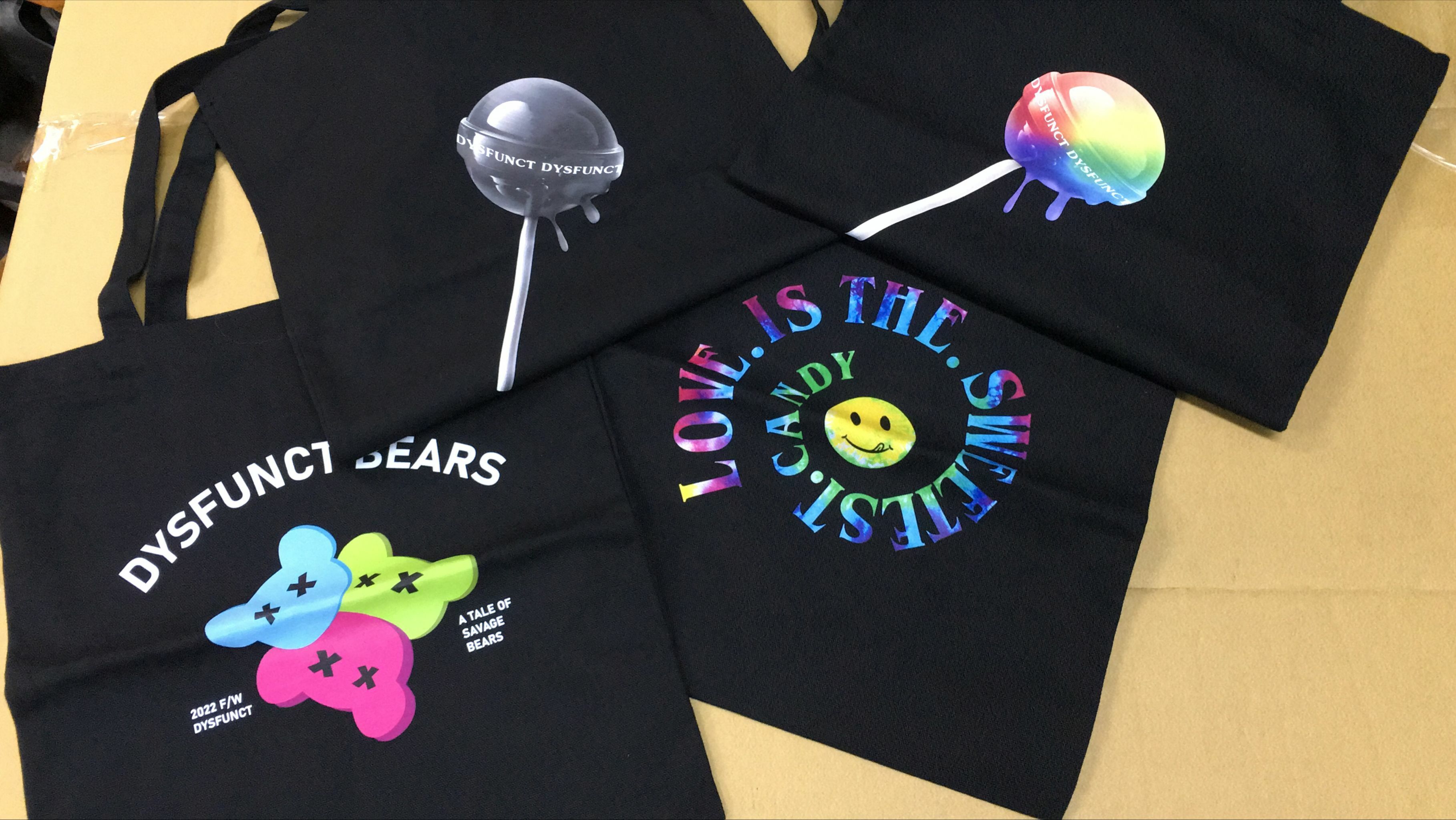 KR  DYSFUNCT TOTE BAG （清貨價貨品，不設退換）(K10 53)