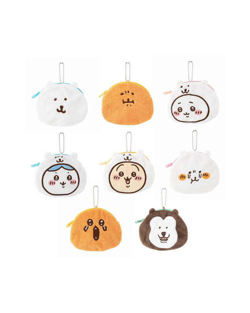 自嘲熊 x Chiikawa 毛公仔鈴鐺掛飾盲抽