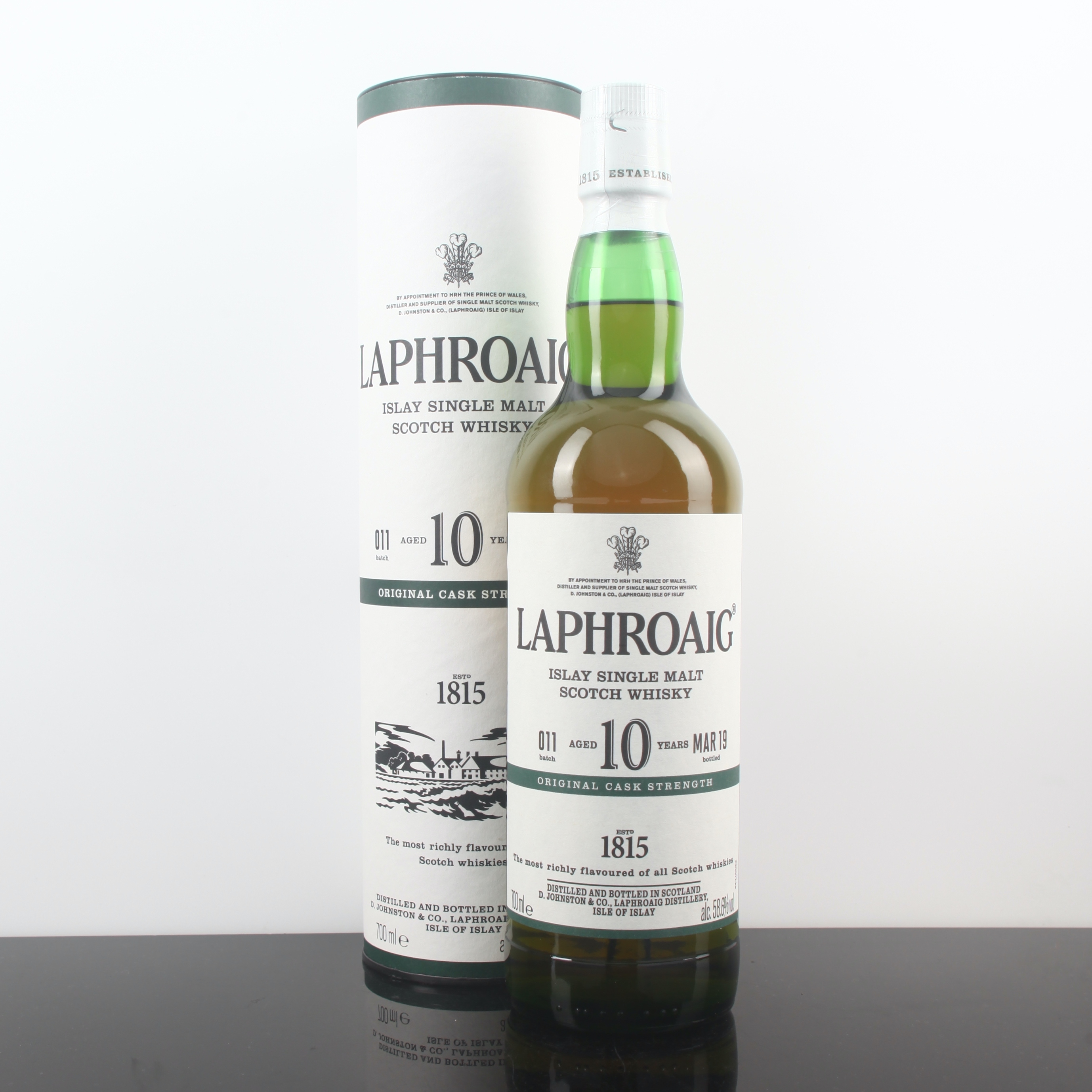 Laphroaig 10YO Cask Strength Batch 011 58.6% @