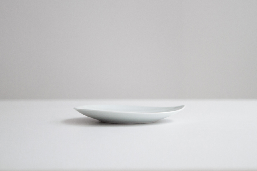 鹿兒島睦週邊-Floro Drop系列盤 / 白 / S