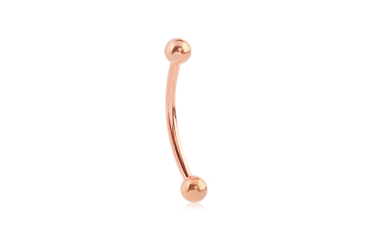 14k Gold Barbell