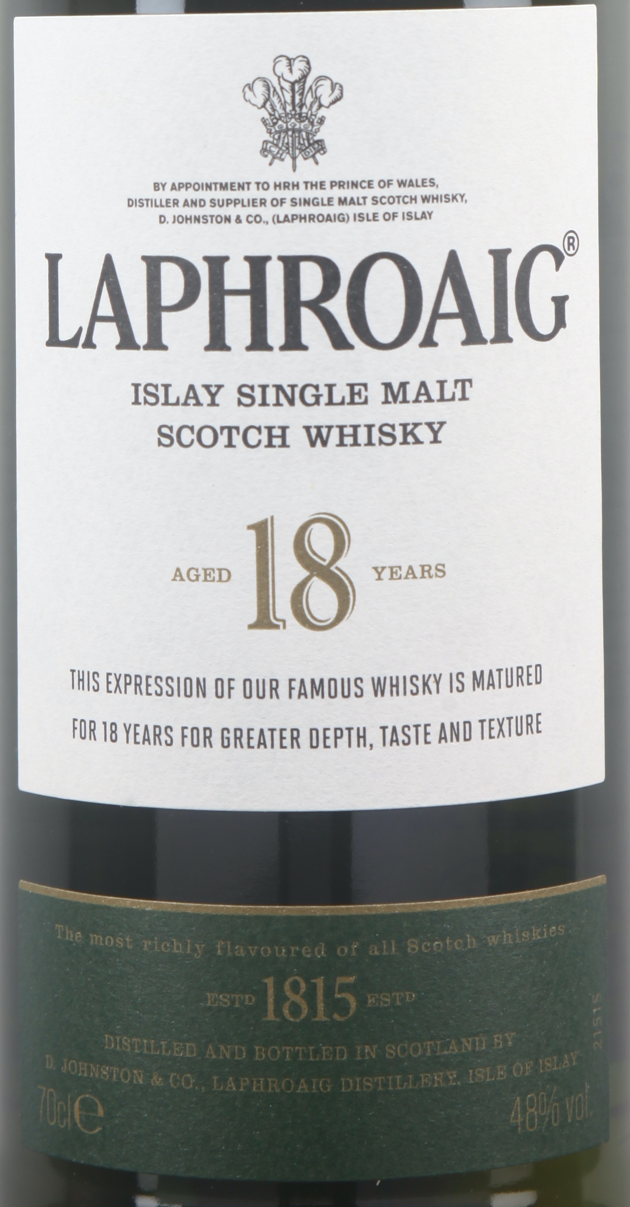 Laphroaig 18YO 48% @