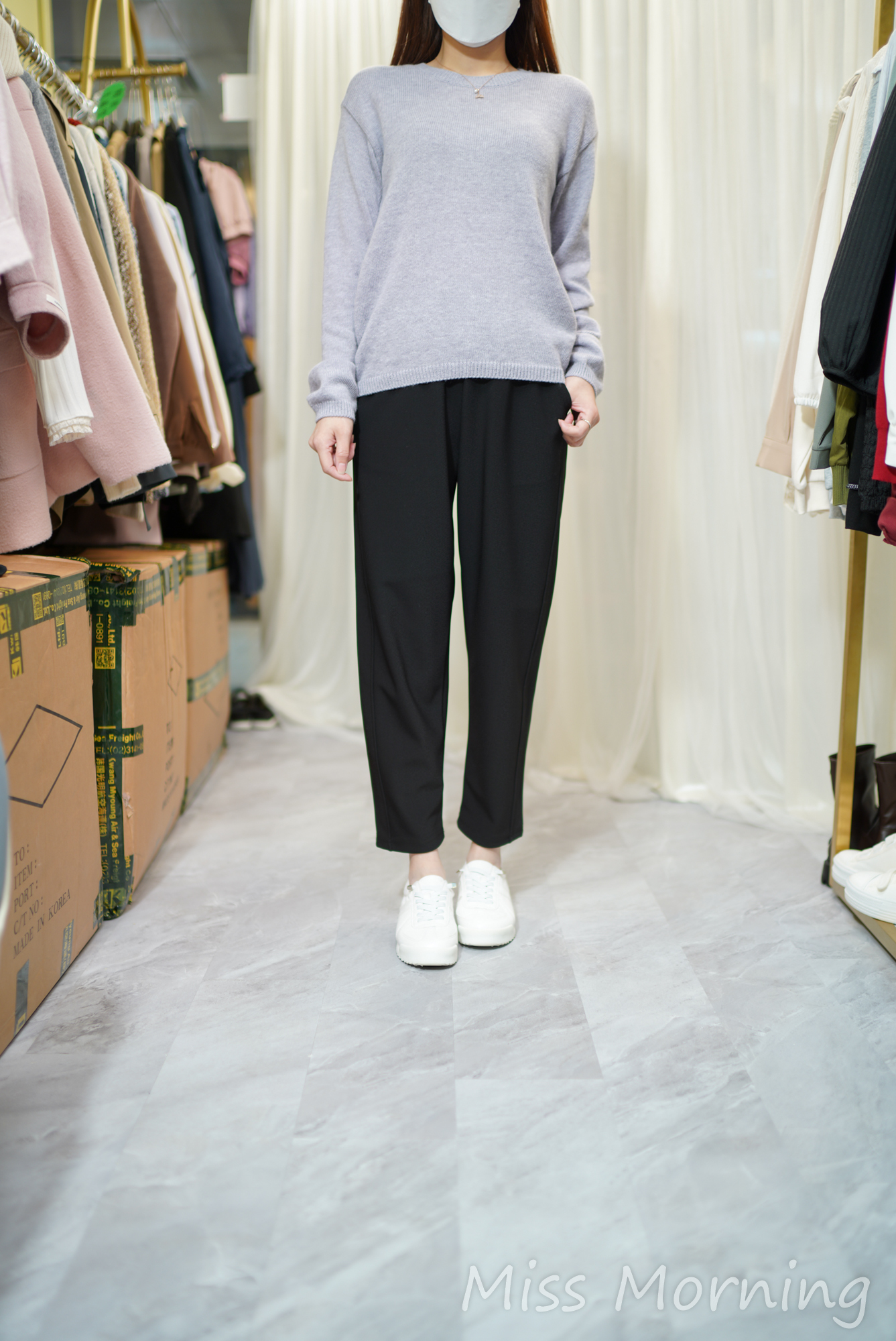 靚cut靚料返工去街兩穿褲(33839)