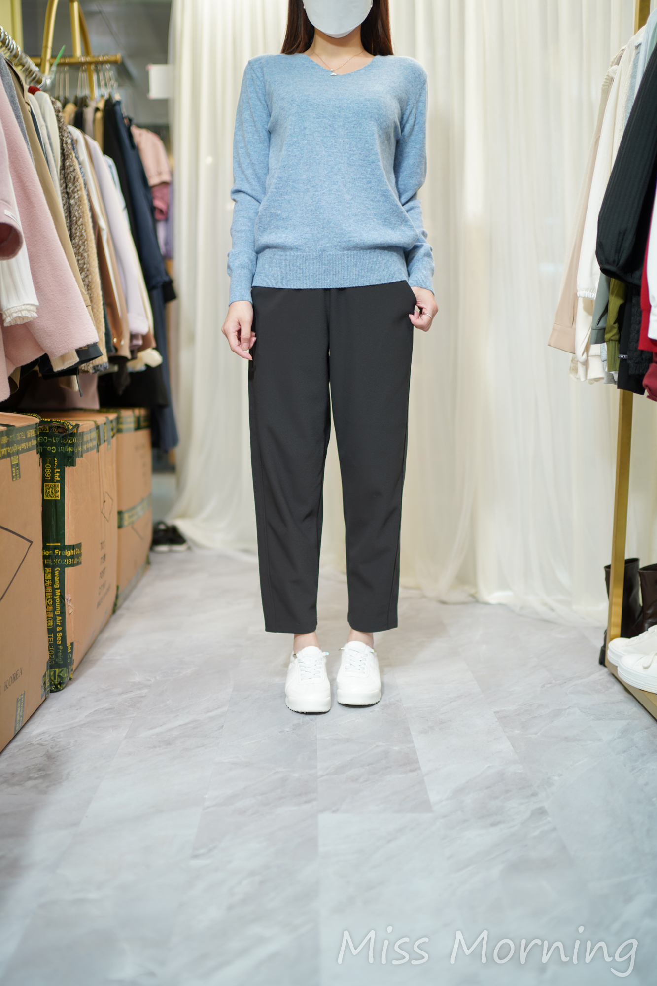 靚cut靚料返工去街兩穿褲(33839)