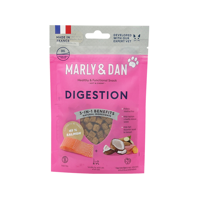 Marly&Dan 貓小食 低溫烘焙三文魚粒 增強消化配方40g