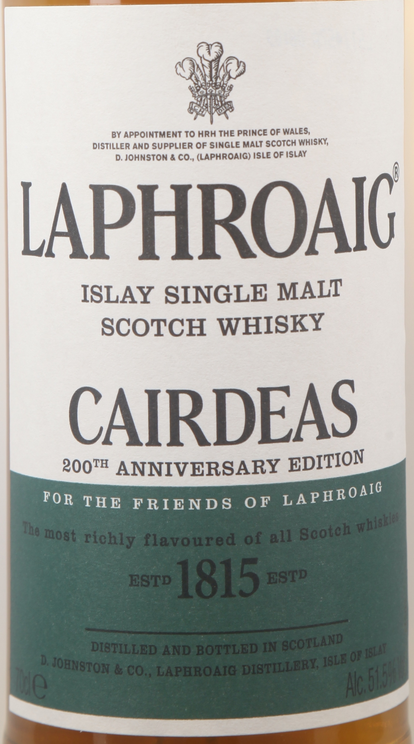 Laphroaig Cairdeas 200th Anniversary (2015 Edition) 51.5%