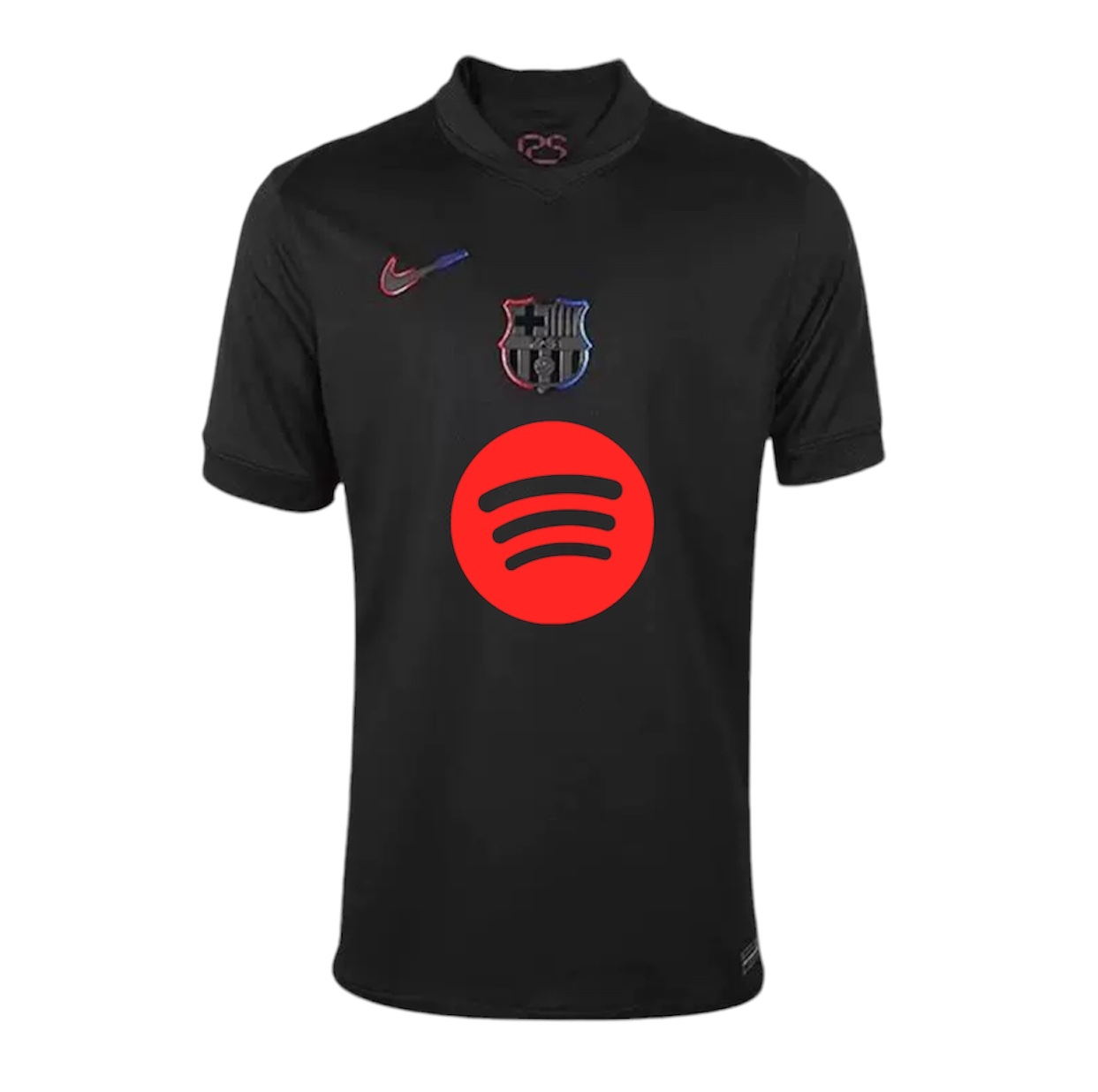 2024 Barcelona Away Shirt with Nameset Full Sponsor