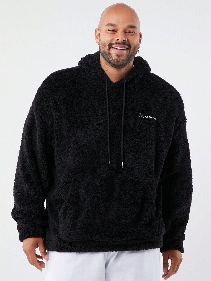 KADMAX大尺碼-秋冬長袖帽TEE〈CATW2429〉