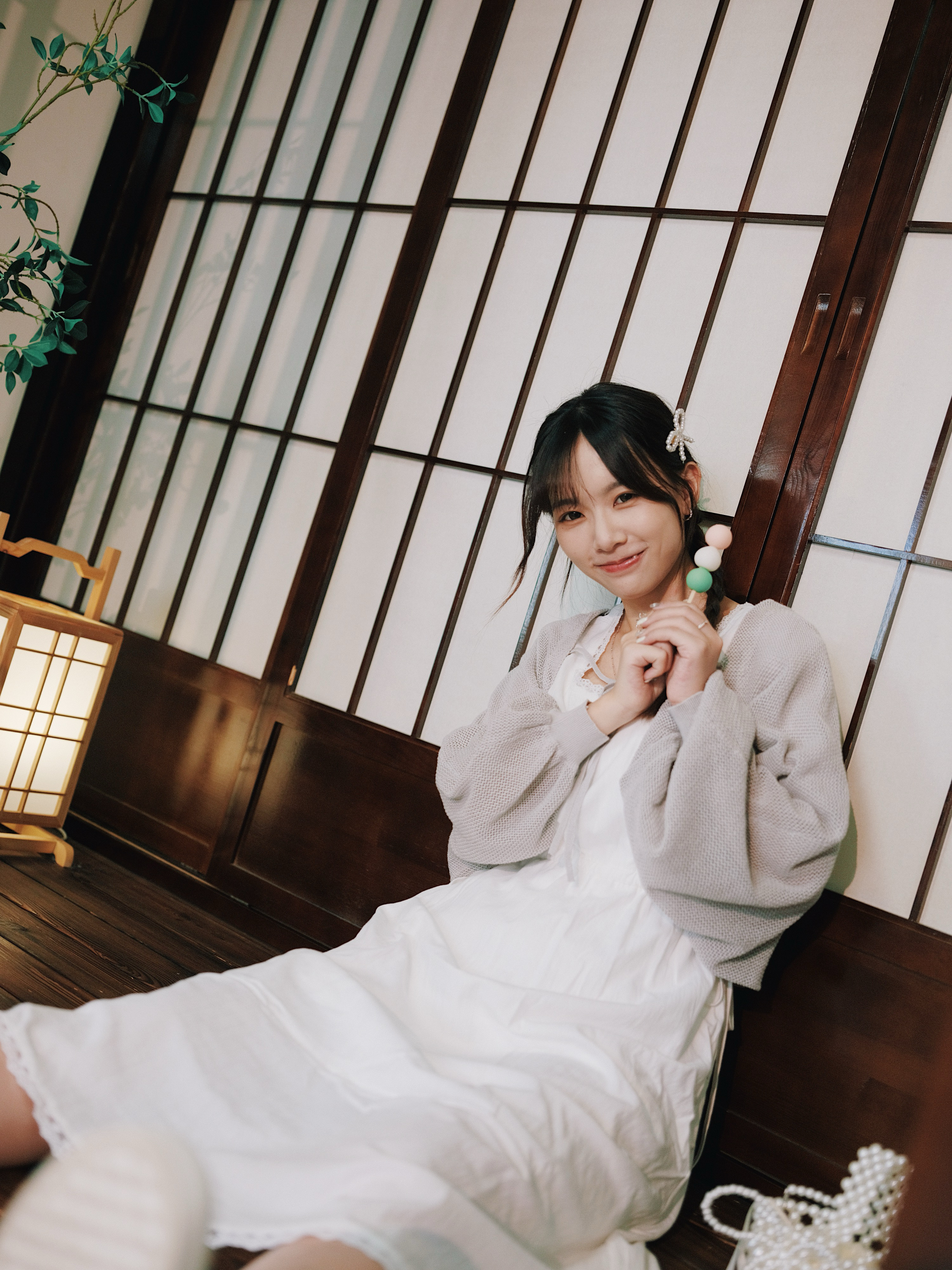 五色/ 兩著針織蝙蝠袖外套/ Two-Way Knitted Sleeves Jacket